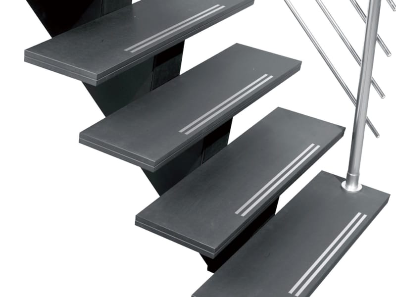 Gomera - Escalier droit - Strip alu