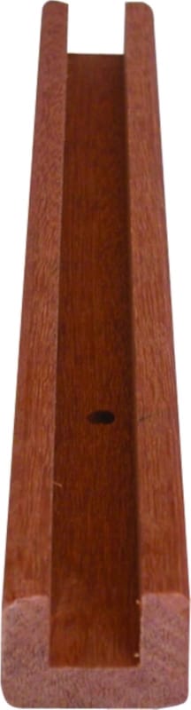 Profil U Bangkirai 2000x45x35 mm pour réaliser des écrans massifs