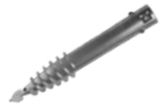Weasyfix vis de fondation creuse 750 mm en acier galvanisé avec 3 boulons M12 pour fixatio
