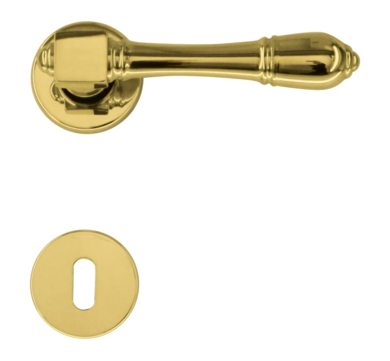 Poignée de porte Aldagonda Laiton - R+E