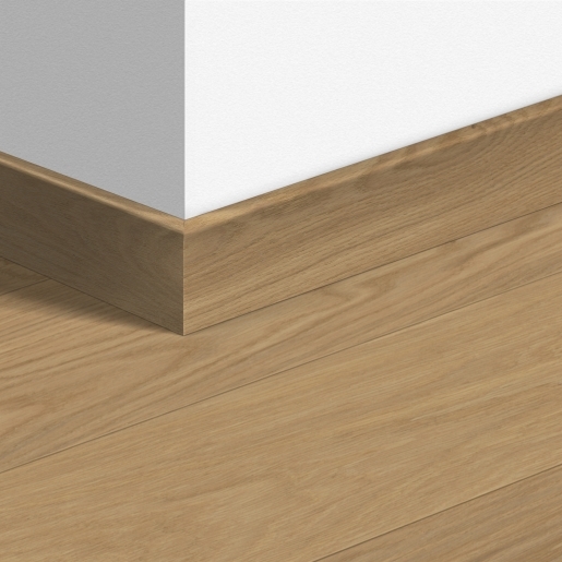 Quick-Step plinthe parquet - Chêne raffiné extra mat 3095 - 16 x 80 x 2400 mm