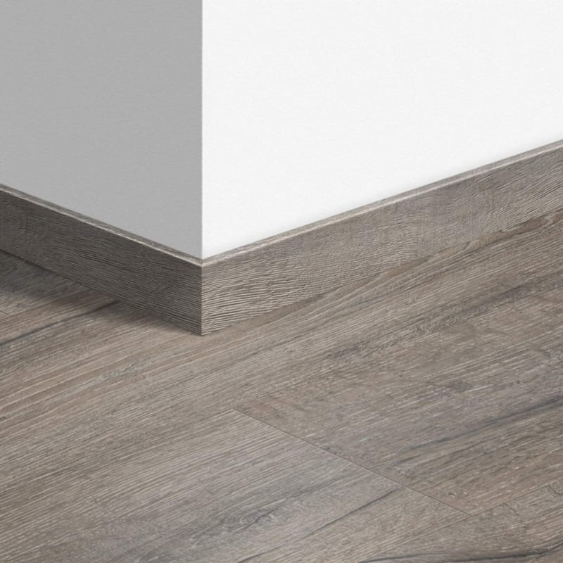 Plinthe standard vinyle Quick-Step Livyn Chêne Héritage Gris 40037 - 12 x 58 x 2400 mm