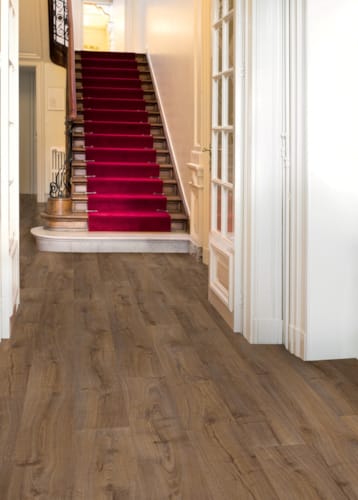 Parquet stratifié Quick-Step Largo - Chêne Cambridge foncé 1664 - 9,5 x 205 x 2050 mm
