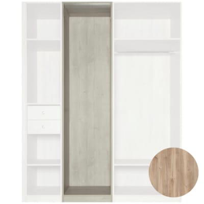MOKI ESPACE meuble chêne castello 2200x550x570 mm