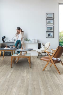 Quick-Step vinyle Alpha Vinyl Bloom 5+1 - pin brume matinale 40074 - 6 x 209 x 1494 mm