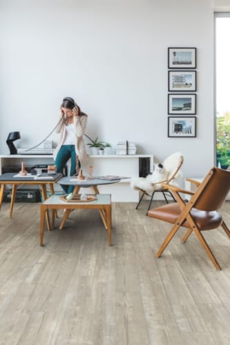 Quick-Step vinyle Alpha Vinyl Bloom 5+1 - pin brume matinale 40074 - 6 x 209 x 1494 mm