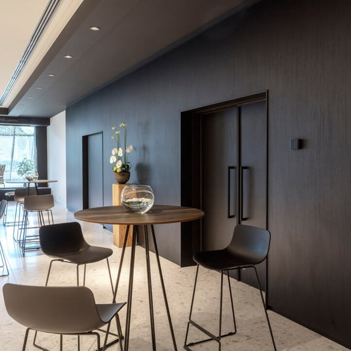 Panneau Meuble Mélaminé Elegant Black 113 W06 2500 x 600 x 18 mm