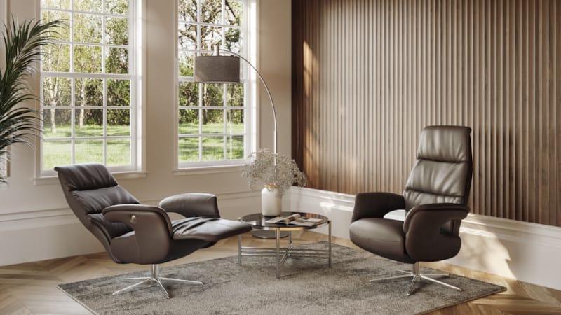 Lambris Maestro Ocean - Smoked Walnut 00175 - 10 x 300 x 2770 mm