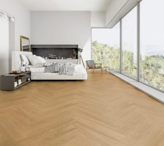 Parquet semi-massif HYWOOD Terhurne - Herringbone Collection - Chêne capitol reef Q01 - bâ