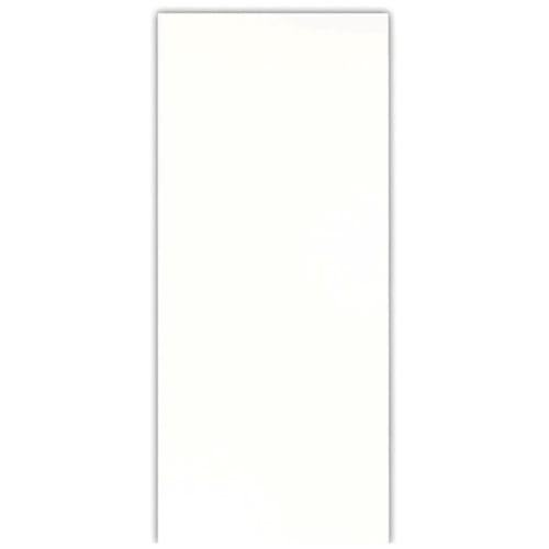 Porte prépeinte alvéolaire lisse sans mortaise - 201,5 x 88 cm