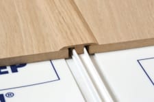 Profilé Incizo stratifié Quick-Step 1283 Chêne verni blanc planches - 13 x 48 x 2150 mm
