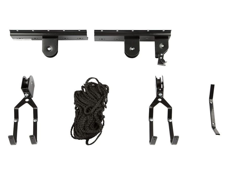 Système de suspension pour vélo avec poulie