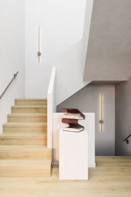 Nez de marche + profile alu - Maestro Steps Solid - Nougat oak - 10 x 56 x 1500 mm