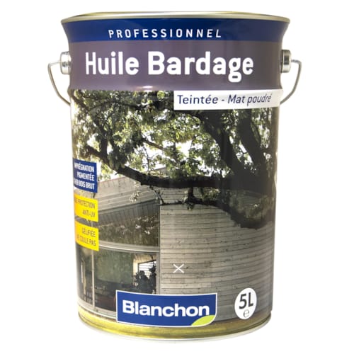 Blanchon Huile bardage - 5 L - Gris naturel