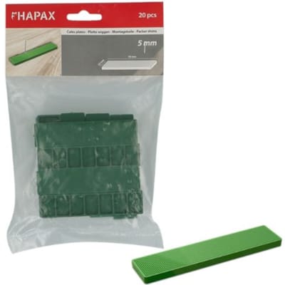 Cales plates 5x22X95 | 20 pcs