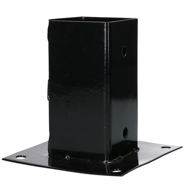Support piquet avec patte - 71 x 150 mm BlackTop