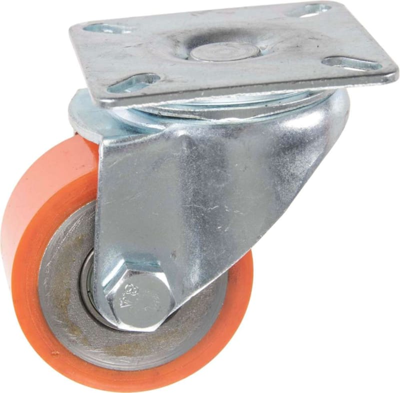 Roulette PU 50 mm Pivotante