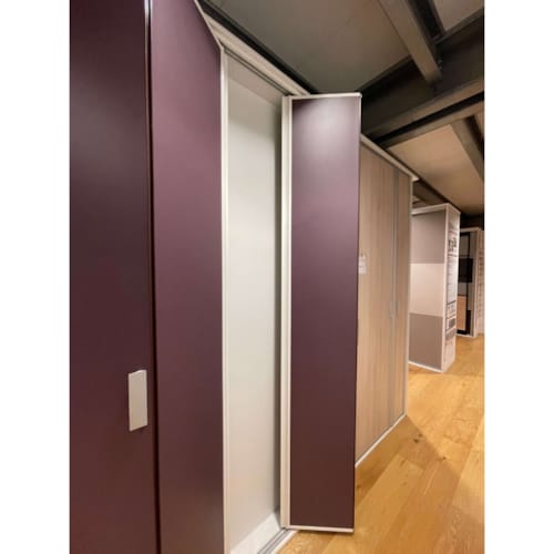 Façade Pliante 2 vantaux Modèle origine Profil Surf Décor Prune 2381x1600 mm