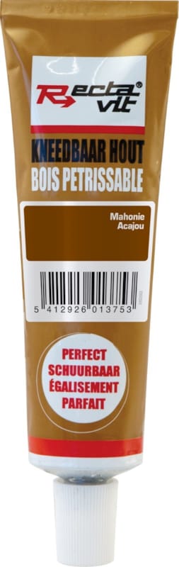 Pâte de réparation pour bois - Acajou - 50ml