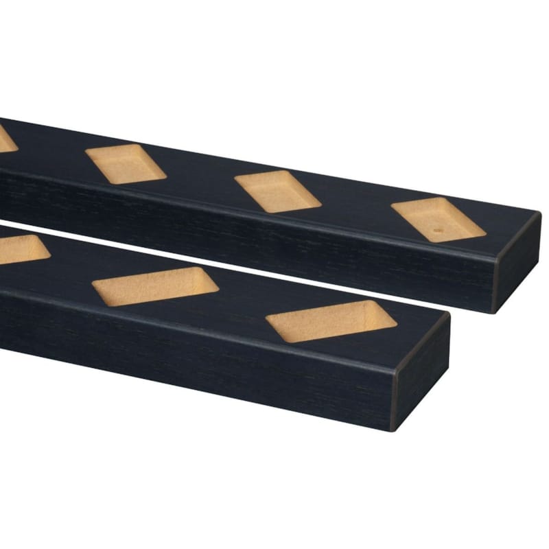 CanDo roomdivider profils sol et plafond 45° pour cloison - Chêne lave - 1000 mm