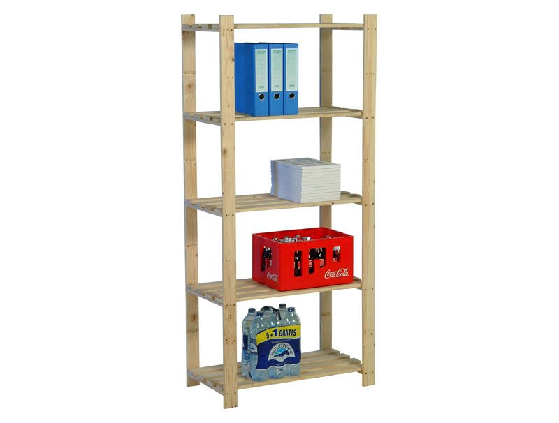 Etagère Woody rack simple - 175x80x40 cm