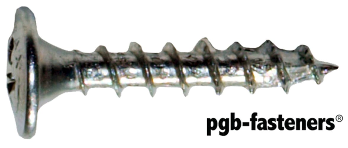 Vis agglo tête fraisée pozidriv - 5x70 - 12 pcs