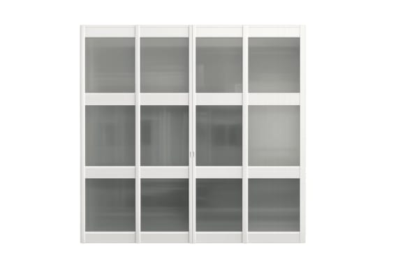 Façade coulissante 250x250 cm - 4 vantaux