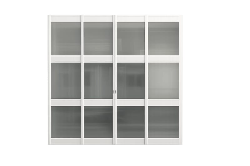 Façade coulissante 250x250 cm - 4 vantaux