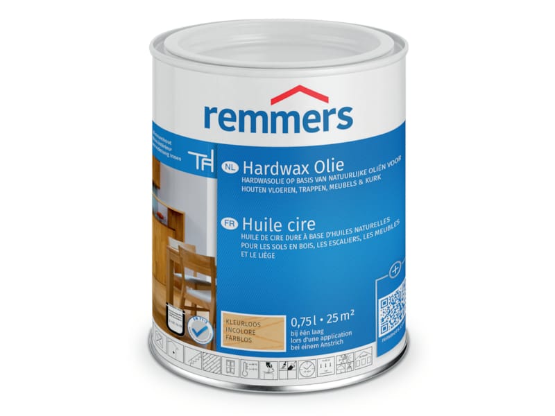 Remmers huile cire dure - incolore - 750ml