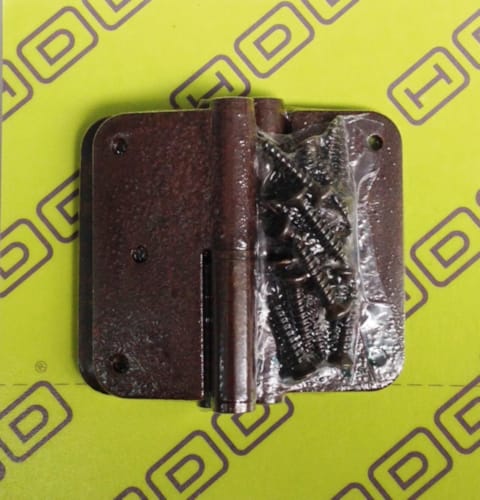 Paumelle - Rouille 80x80 - Droite