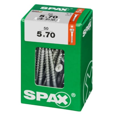 SPAX vis T-STAR+ WIROX - 5x70 L (boite 50 pces)