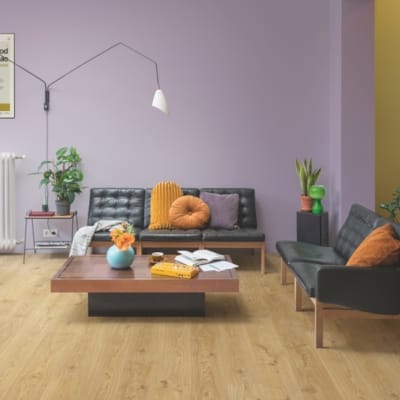 Quick-Step vinyle Livyn Alpha Vinyl Blos Base - Chêne cottage naturel 40025 - 5 x 189 x 12