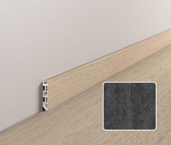 Plinthe moderne Coretec ESSENTIALS - Mensa - 31858 - 13 x 58 x 2400 mm