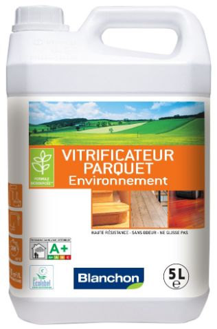 Blanchon Vitrificateur parquet Environnement - 5 L - Ultra mat