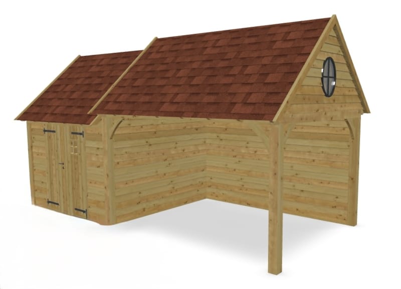 Cottage Cambridge Riviera avec terrasse couverte - 3 x 6,75 m