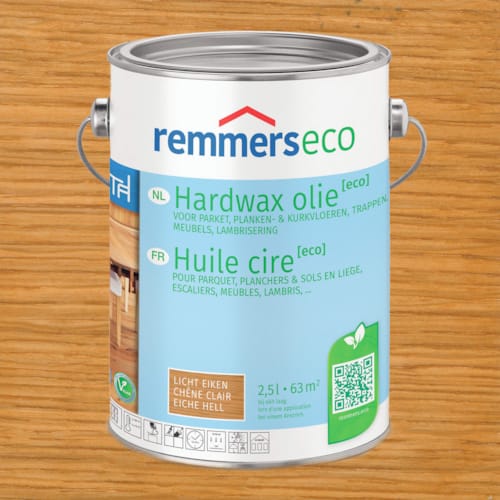 Remmers Huile Cire Eco 0,375 L - Chêne clair