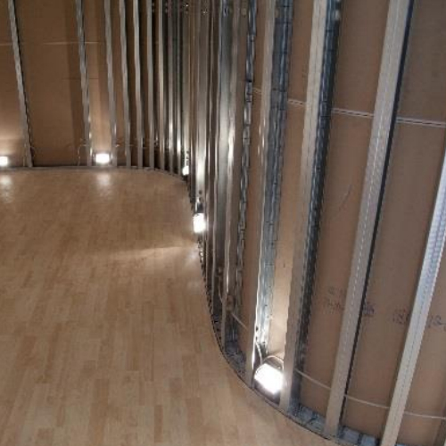 Metal Stud plafond concave 3m00