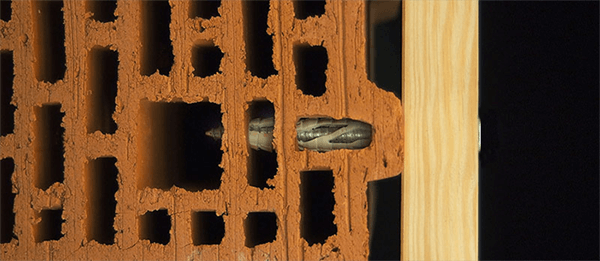 Cheville SMART pour chassis collier fraisée Ø10 x 180 NZN (boite 25 pces)