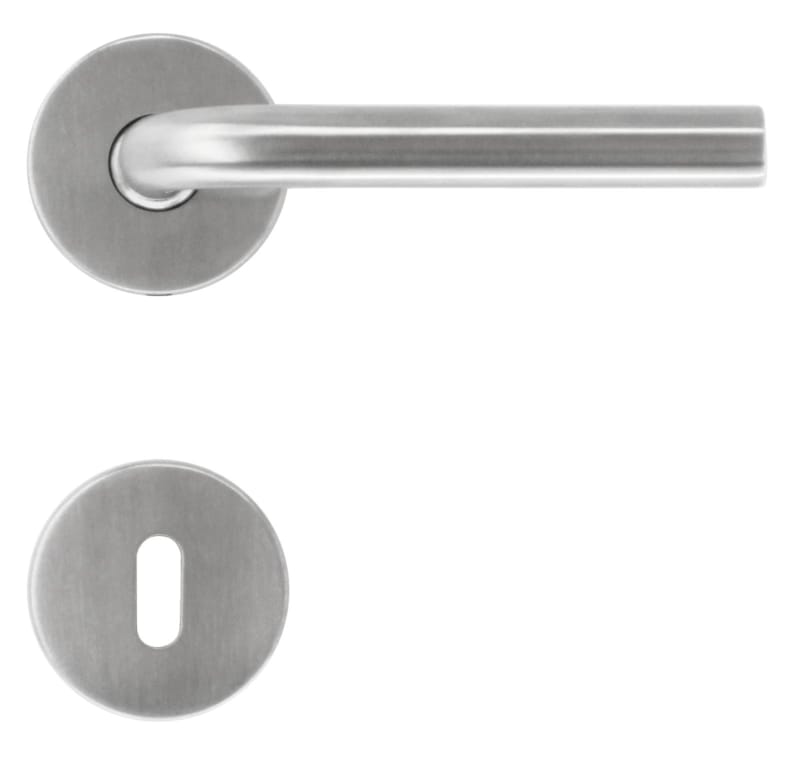 Poignée de porte Jive inox - 16mm R+E