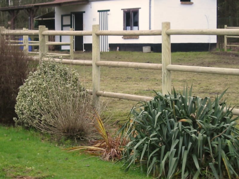 Pieu rond Fraisé 2,00 m - Cavalier