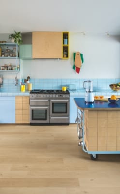 Quick-Step vinyle Livyn Alpha Vinyl Blos 4+1mm - chêne littoral beige 40321 - 5 x 189 x 12