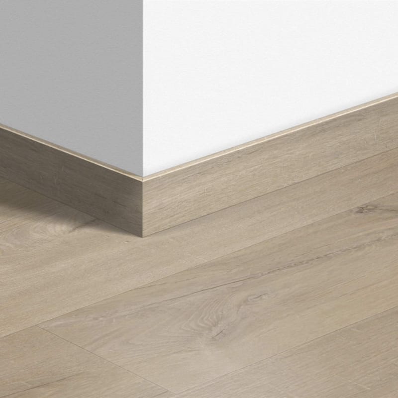 Plinthe standard vinyle Quick-Step Livyn Chêne Coton Beige 40103 - 12 x 58 x 2400 mm