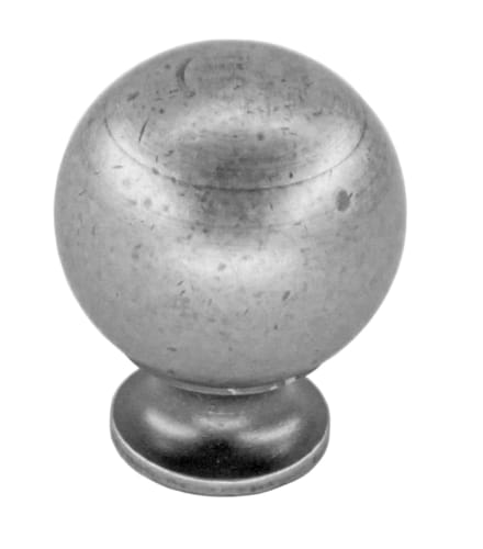 Bouton de meuble boule 725 Old silver - 30mm