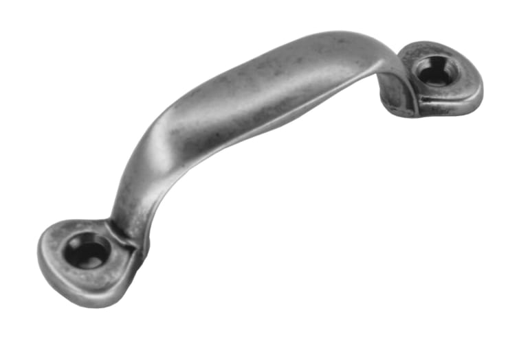 Tirant de meuble étrier - Old silver