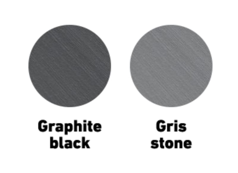 Duofuse petit profilé en u Gris stone 27mm x 1,82m x 35mm