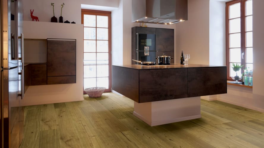 Parquet semi-massif Bennett & Jones - Chêne Blenheim 17 - 15 x 220 x 2600 mm