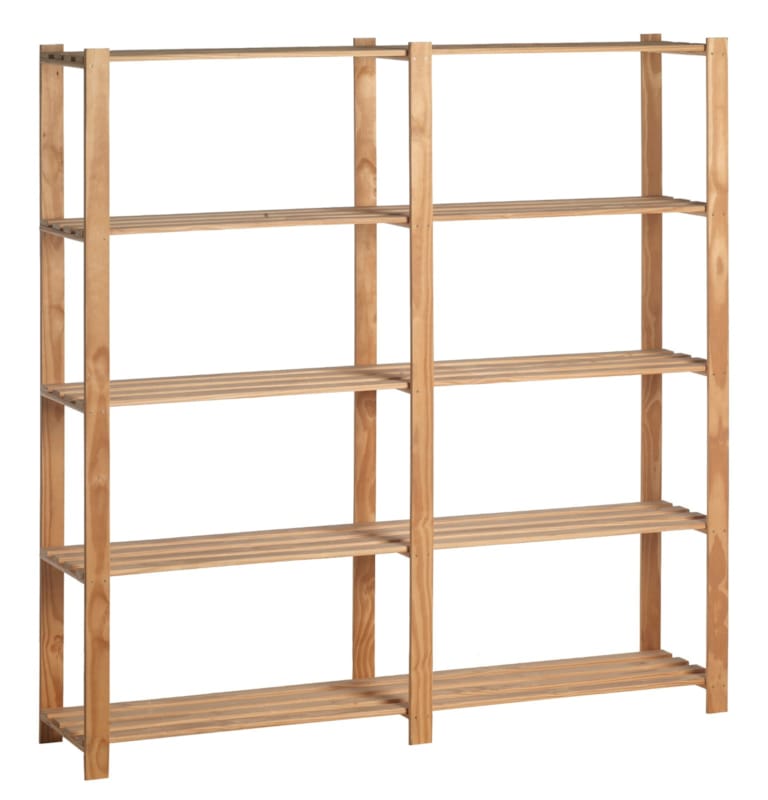 Etagère Woody rack extra double - 175x175x40 cm