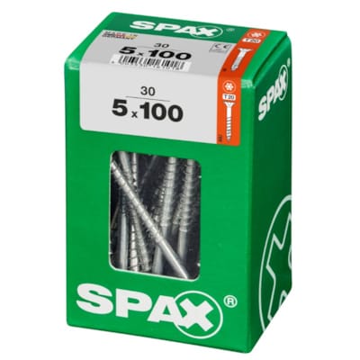 SPAX vis T-STAR+ WIROX - 5x100 L (boite 30 pces)