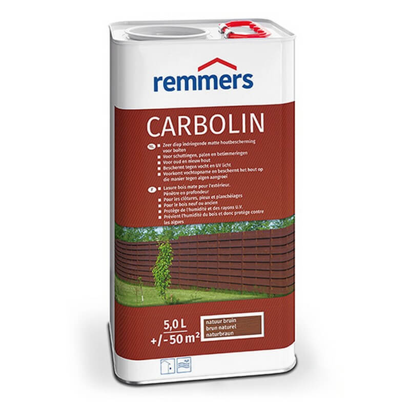 Remmers Carbolin Brun Naturel 5 L