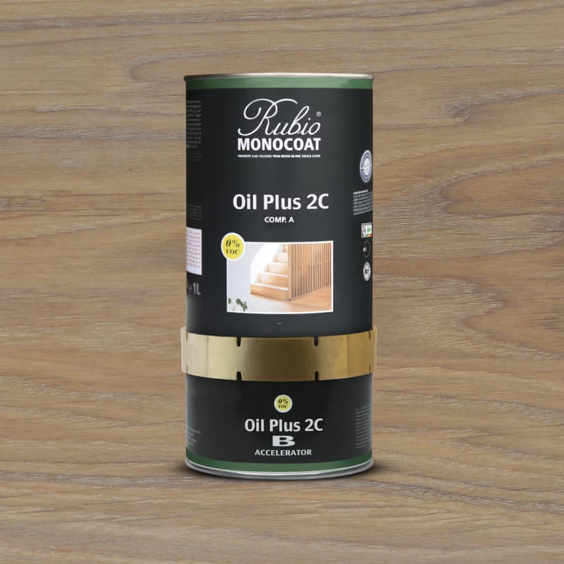Rubio monocoat oil + 2c set - 1300 ml - Natural